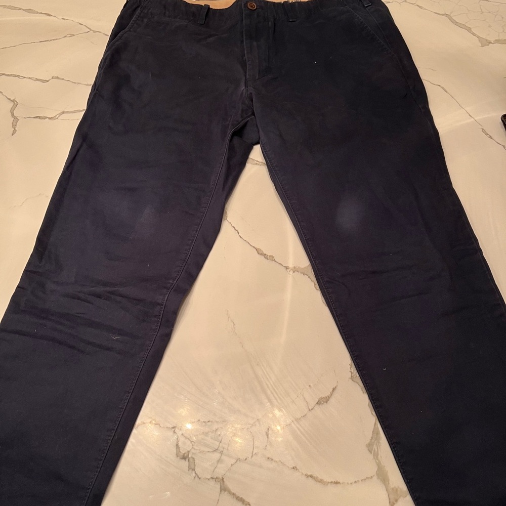 gap blue chino pant